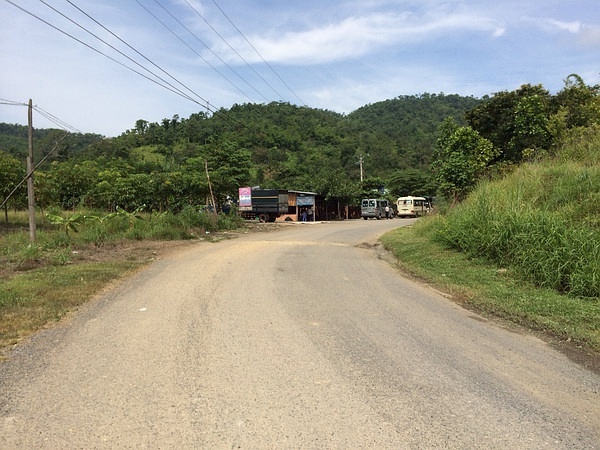 Road to the town of Mui Ne