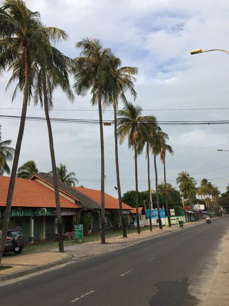 Main road of Mui Ne