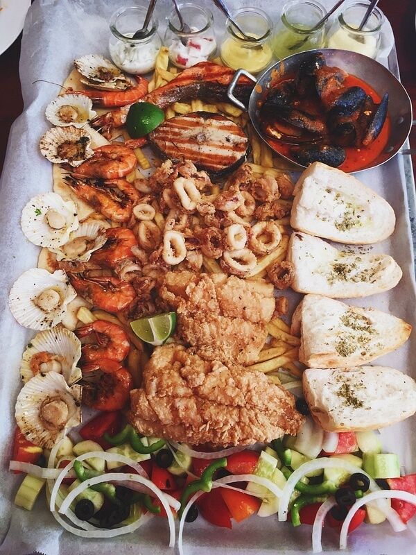 Seafood platter from Mix Restaurant Nha Trang