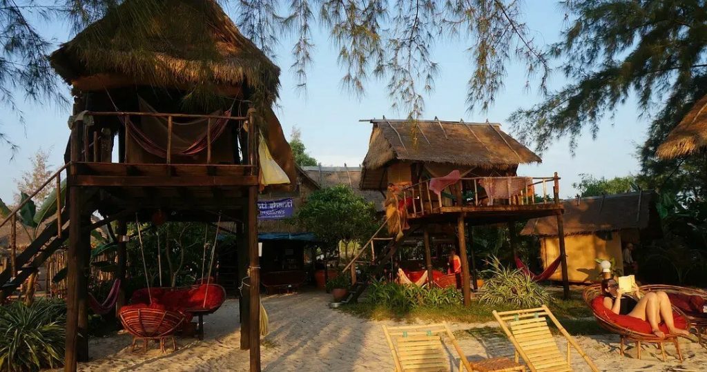 Bungalows on Koh Rong Island
